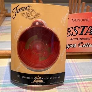 Fiestaware 2012 HLCCA paprika ornament. New in box. Perfect condition